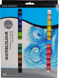 Daler-Rowney Simply aquarelverfset 24 × 12 ml