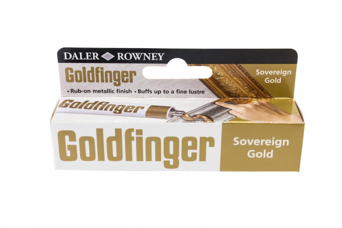 Daler-Rowney Goldfinger metallic pasta Sovereign Gold
