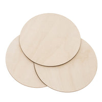 DP Craft houten cirkels 16,5 cm om te versieren, set van 3