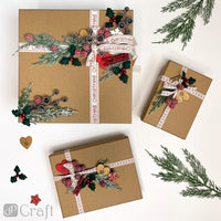 DP Craft zelfklevende houten hartjes – wit, rood, goud, 16 stuks – afbeelding 2