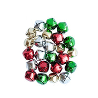 Decoratieve rinkelbelletjes DP Craft gekleurd, 24 stuks, Ø 1 cm