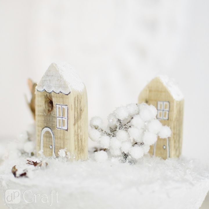 DP Craft 3D decoratietakjes met witte besjes, 4 stuks – afbeelding 4