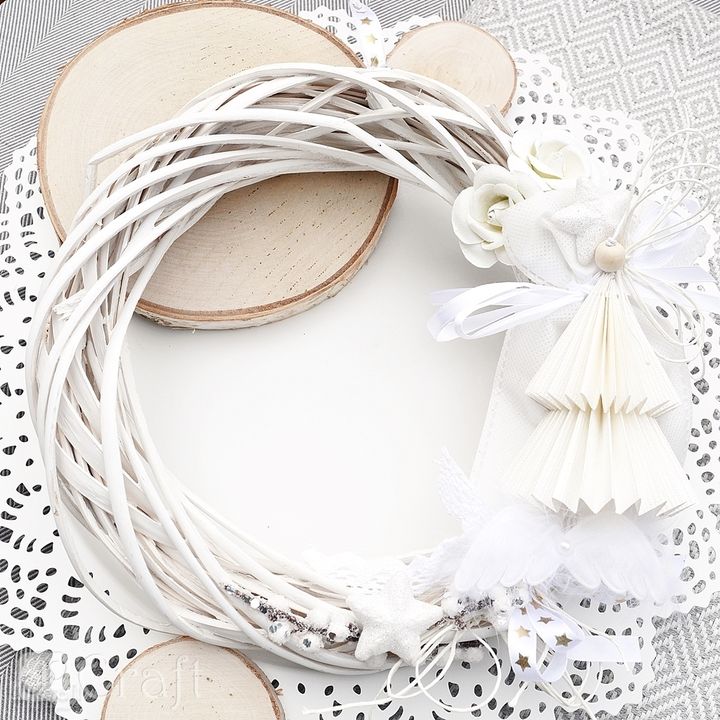 DP Craft 3D decoratietakjes met witte besjes, 4 stuks – afbeelding 5