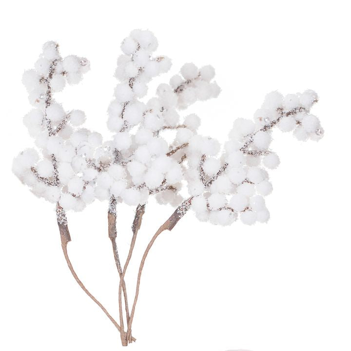 DP Craft 3D decoratietakjes met witte besjes, 4 stuks