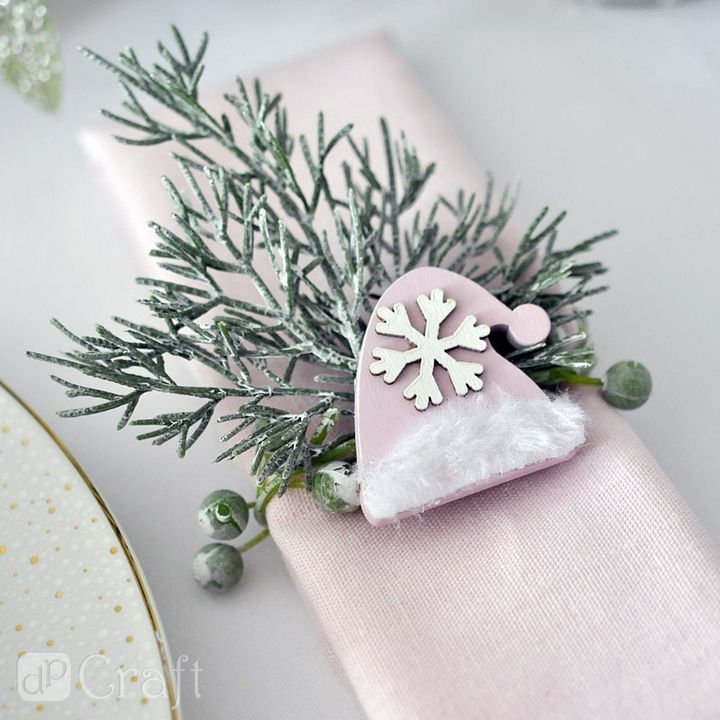Decoratietakjes groen DP Craft, 3 stuks – ca. 13 cm – afbeelding 2