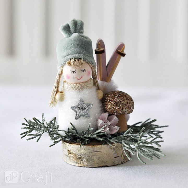Decoratietakjes groen DP Craft, 3 stuks – ca. 13 cm – afbeelding 3
