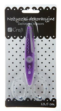 Decoratieve figuurschaar DP Craft 13,5 cm, paars