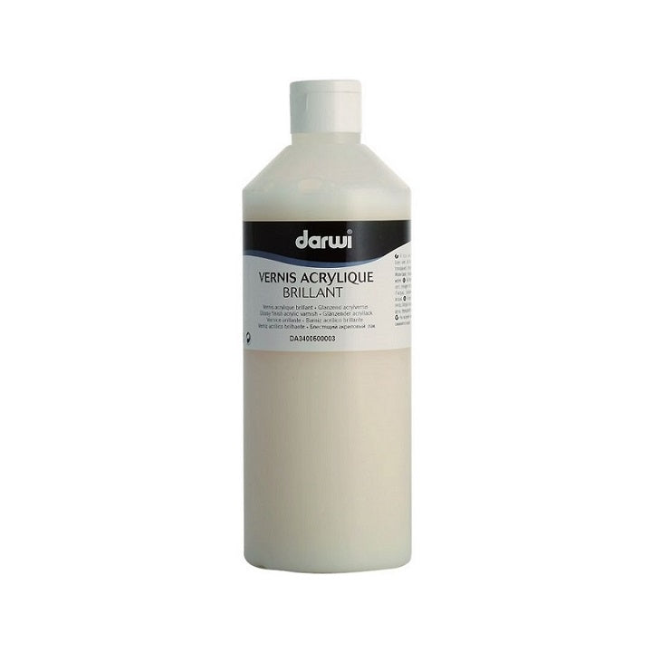 Darwi acrylvernis glanzend universeel 500 ml