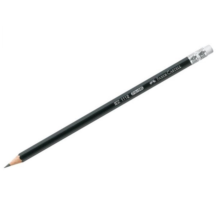 Faber-Castell 1112 grafietpotlood HB met gum