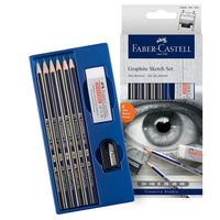 Faber-Castell grafietset voor schetsen, 8-delig