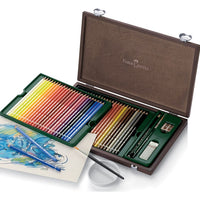 Faber-Castell Albrecht Dürer aquarelpotloden, set van 48 in houten kist