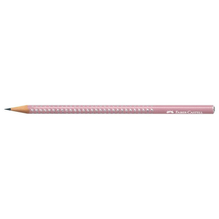 Faber-Castell Sparkle Harmony grafietpotlood B, oudroze – afbeelding 2