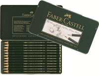 Faber-Castell Castell 9000 Art Set grafietpotloden 8B–2H, 12 stuks