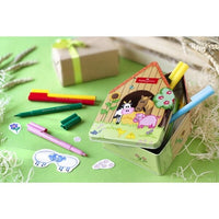 Faber-Castell Connector viltstiften in blik Boerderij, 18 stuks – afbeelding 3