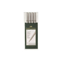 Ecco Pigment fineliners 0,1 / 0,3 / 0,5 / 0,7 mm, set van 4