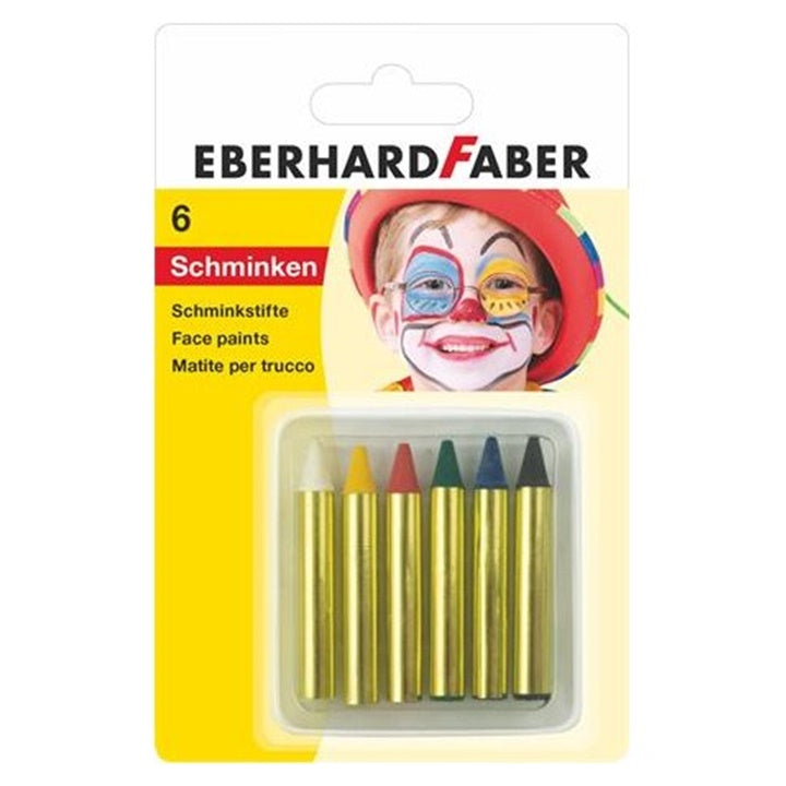 Eberhard Faber schmink in stiftvorm, set van 6