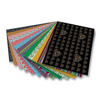 Folia knutselkarton Folk 50 × 70 cm, 13 vellen