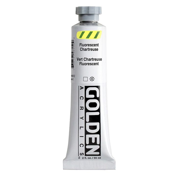 Golden Heavy Body Fluorescent acrylverf 59 ml – afbeelding 4