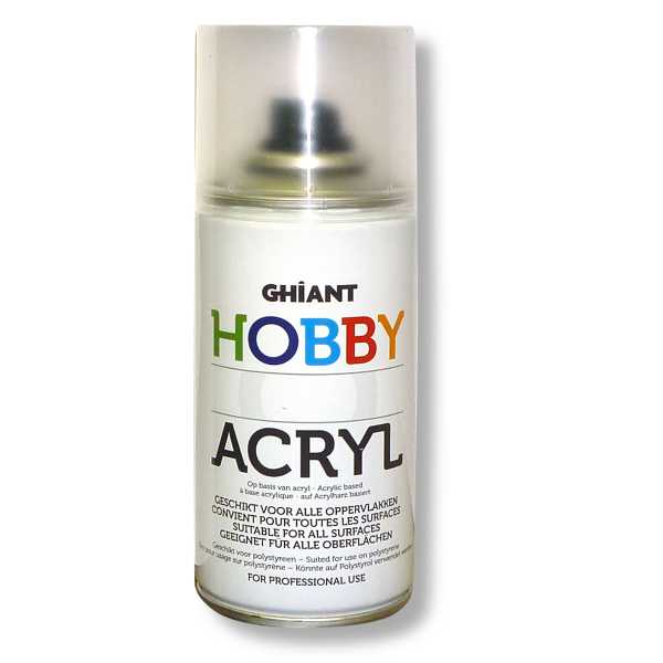 Ghiant Hobby vernis in spuitbus glanzend 150 ml
