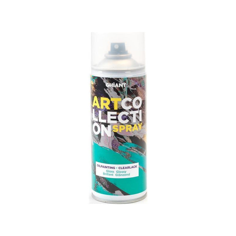 Ghiant vernis in spuitbus glanzend voor olieverf 400 ml
