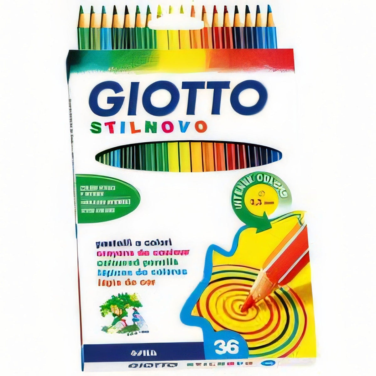 GIOTTO Stilnovo kleurpotloden, 36 kleuren