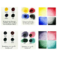 Daniel Smith aquarelverf Dot Cards, 36 kleuren op 9 kaarten – afbeelding 2
