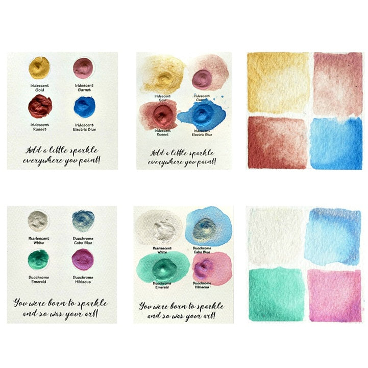 Daniel Smith aquarelverf Dot Cards, 36 kleuren op 9 kaarten – afbeelding 4