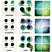 Daniel Smith Mineral Marvels aquarelverf Dot Cards, 36 kleuren – afbeelding 2