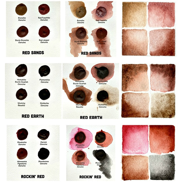 Daniel Smith Mineral Marvels aquarelverf Dot Cards, 36 kleuren – afbeelding 4