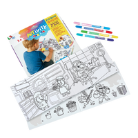 Carioca ARTivity Pupies at the work, set viltstiften en stickers – afbeelding 2