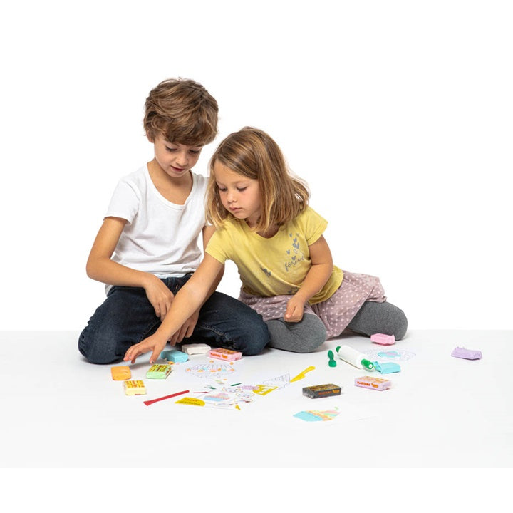 JOVI plasticineset Cool Candy, schilderen met plasticine – afbeelding 3