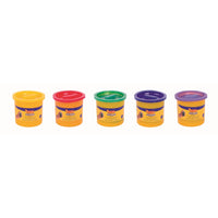 JOVI Blandiver plasticine in potjes 5 × 110 g – afbeelding 2