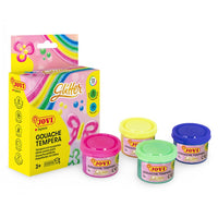 JOVI schoolverf met glitter 4 × 35 ml – afbeelding 2