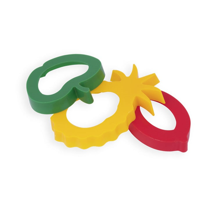 Jovi uitsteekvormen fruit voor plasticine, 6 stuks – afbeelding 2