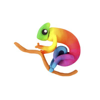 JOVI plasticine neonkleuren 6 × 15 g – afbeelding 4
