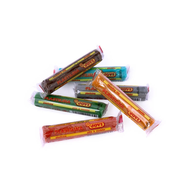 JOVI plasticine natuurtinten 6 × 15 g – afbeelding 2