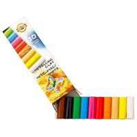 Koh-i-Noor plasticine, 10 kleuren in kartonnen doosje