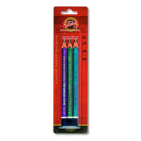 KOH-I-NOOR 1835 Jumbo grafietpotloden 2B, 4B, 6B, 3 stuks