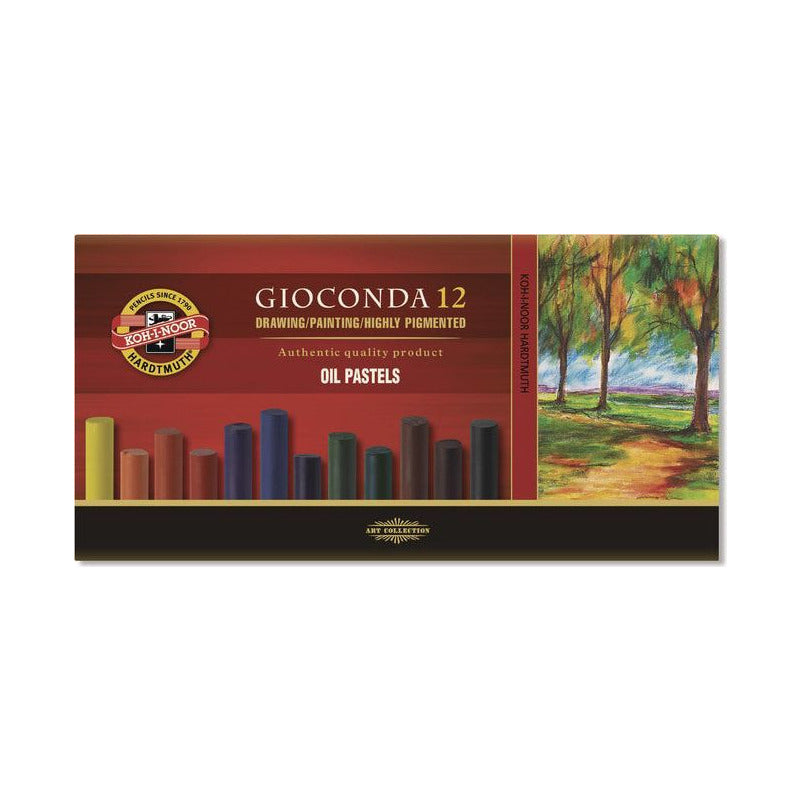 Koh-i-noor Gioconda 8352 oliepastels, set van 12