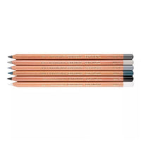 Koh-i-noor Gioconda pastelpotloden, 6 stuks, koele tinten – afbeelding 2