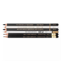 Koh-i-Noor Gioconda houtskool- en grafietset, 6 potloden – afbeelding 2