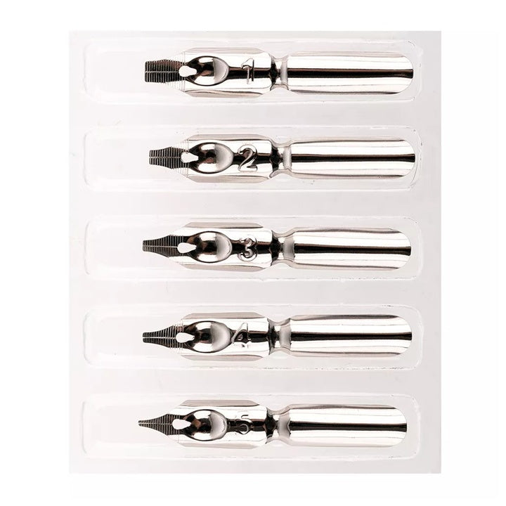 Koh-i-Noor kalligrafiepunten, set van 5