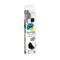 Kreul Solo Goya Triton acrylmarkers zwart/wit set van 2
