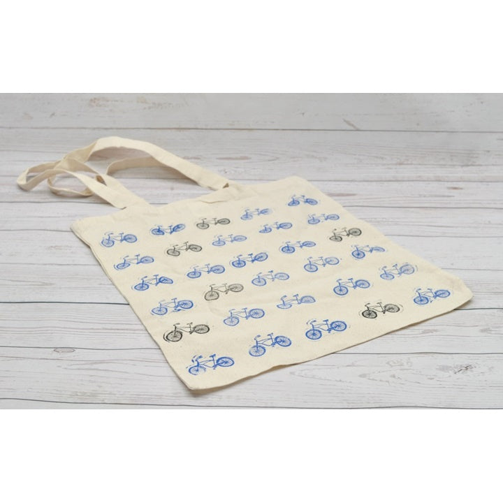 KREUL houten stempel fiets, 6 × 6 cm – afbeelding 2