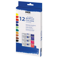 Kreul El Greco acrylverfset 12 × 12 ml
