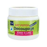 Kreul Art Potch decoupagelijm en vernis zijdeglans 150 ml