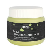 Kreul acrylverf Glow in the Dark Yellow 150 ml