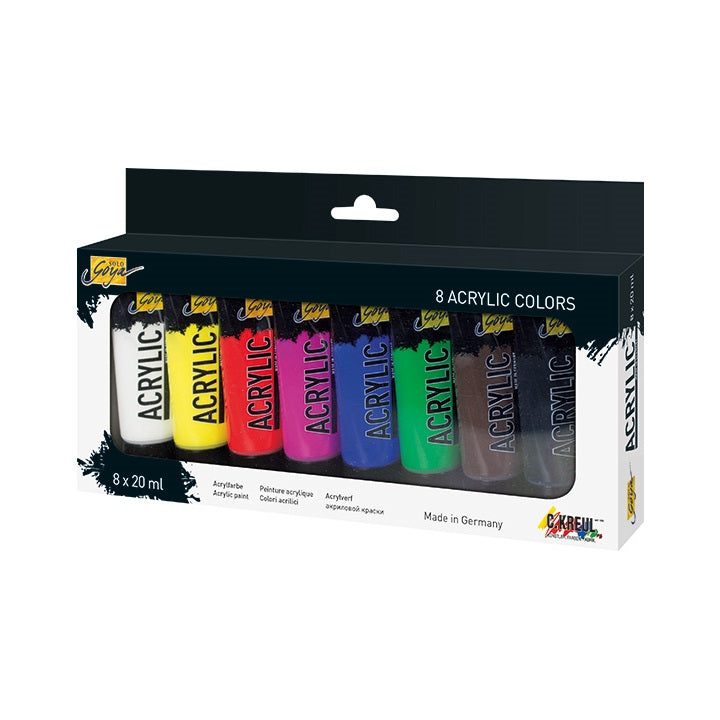 Kreul Solo Goya acrylverfset 8 × 20 ml