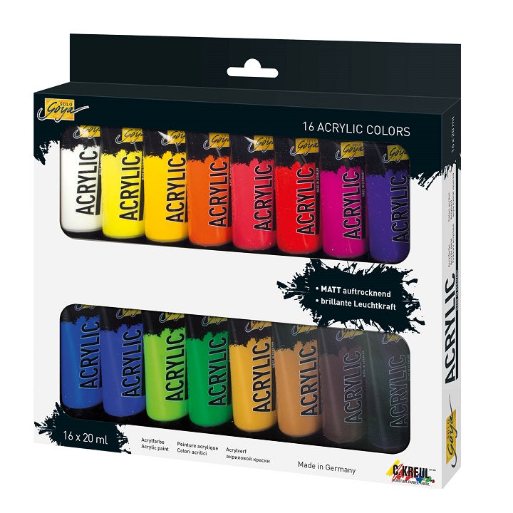 Kreul Solo Goya acrylverfset 16 × 20 ml