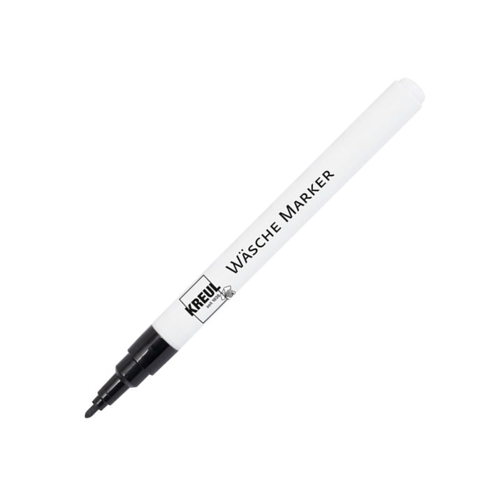 Kreul textielstift zwart 1 mm